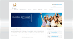 Desktop Screenshot of edycusam.mx